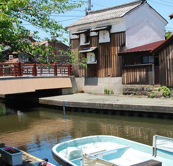 加茂川（米子城外堀）